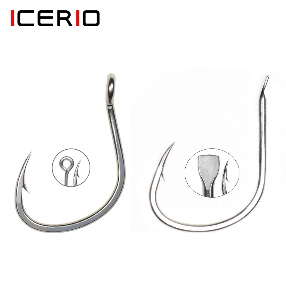 ICERIO ชุด 10 ชิ้น ตะขอเบ็ดตกป - Fishing Hook Assortment บทวิจารณ์และราคา