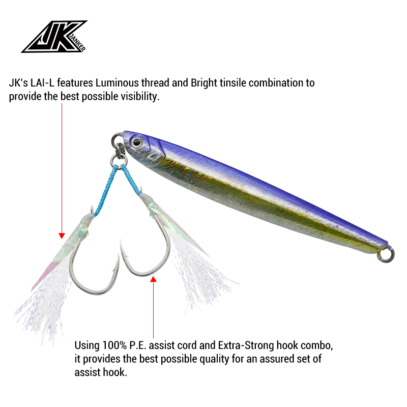 JK LAI-L Shore Jigging Light A - Fishing Hook Assortment บทวิจารณ์และราคา