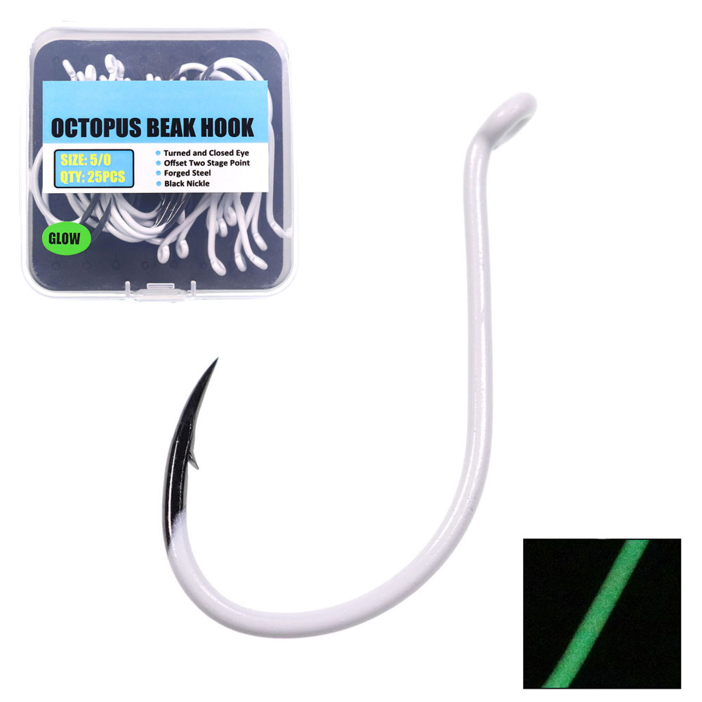 25 ชิ้น/กล่องส่องสว่างเหล็กนํา - Fishing Hook Assortment บทวิจารณ์และราคา